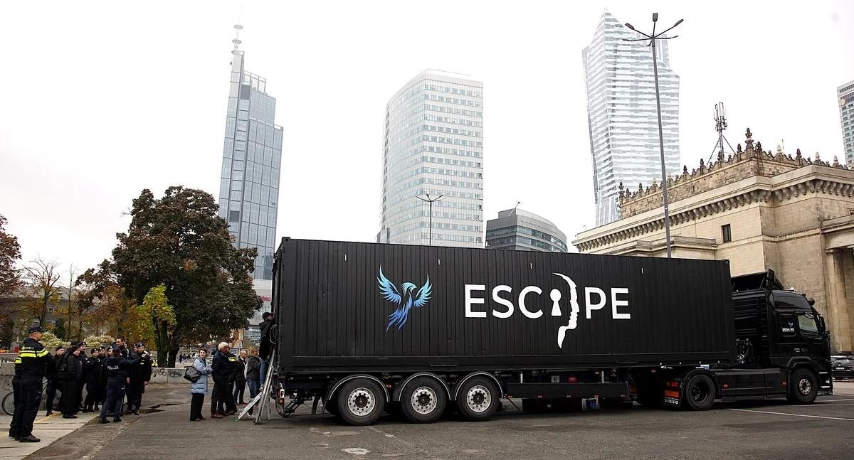 Escape room w ciężarówce